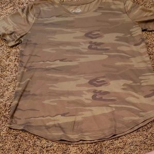Camo tee. EVERYTHING must go!Any reasonable offer